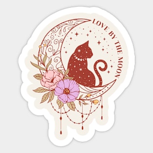 Love By The Moon Sticker